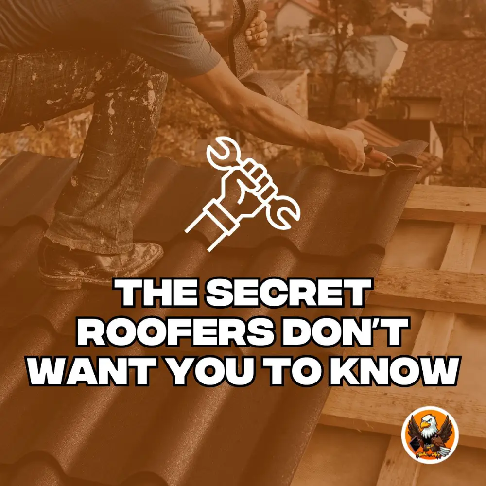 The secret roofers don't want you to know